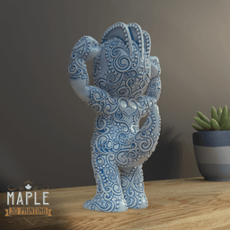 066. Machop - Basic & Ornamental 3d model