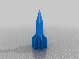 Co2 rocket collection 3d model