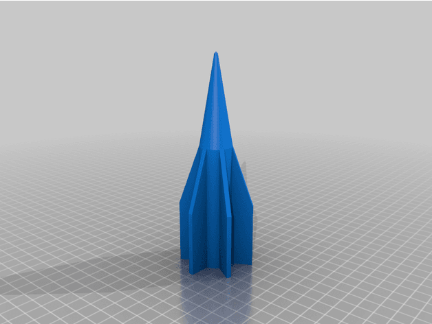 Co2 rocket collection 3d model