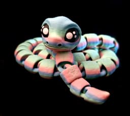 Long Noodles the snake (Commercial Use) 3d model