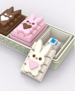 Chocolate Bunny Clicker Bars 3d model