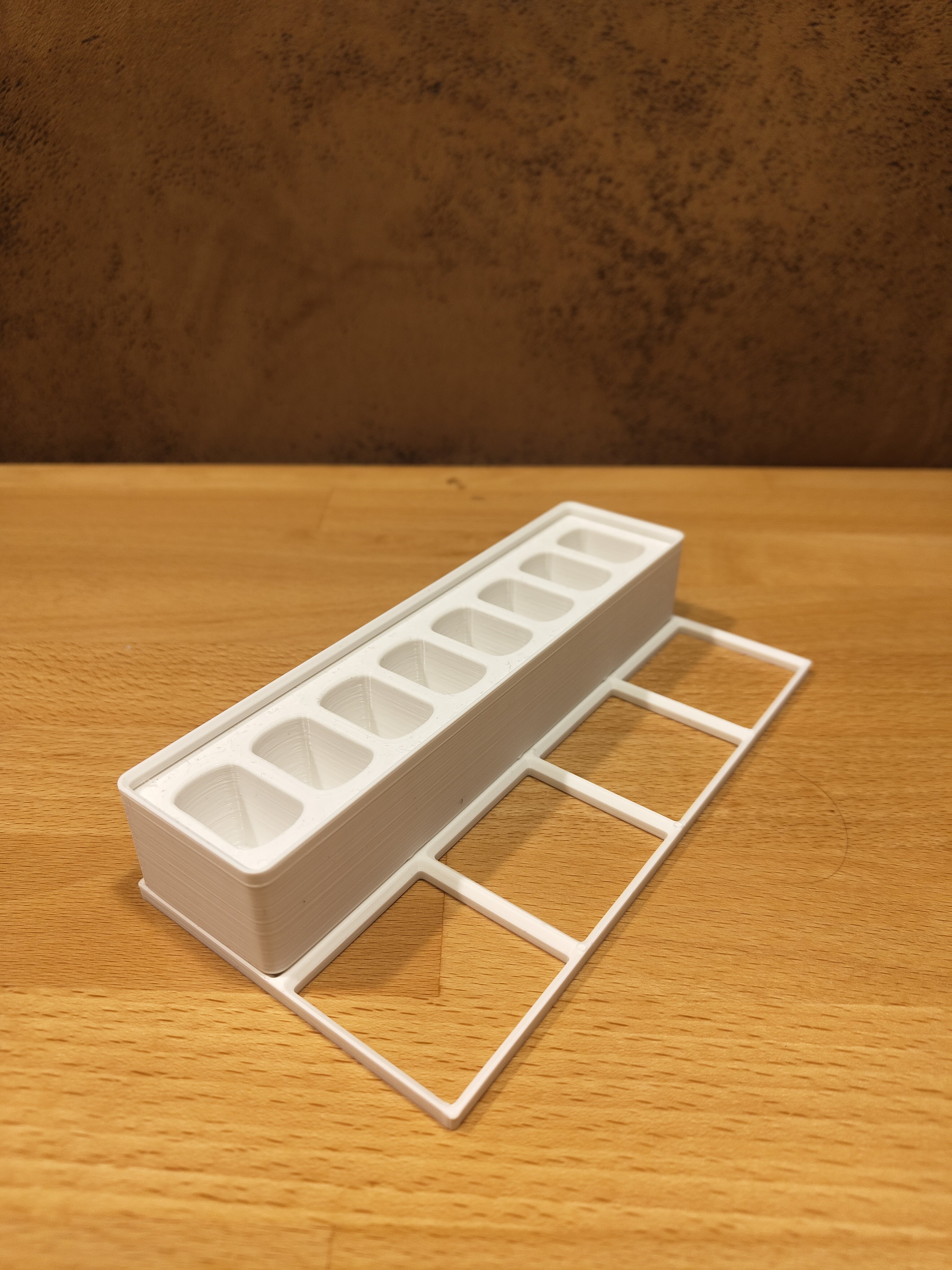 Stabilo highlighter holder 8pc. 1x4x4 3d model