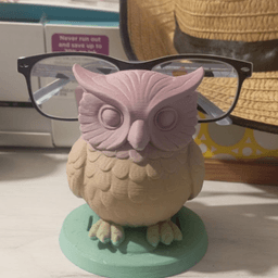 SOWA GLASES_STAND.3mf 3d model