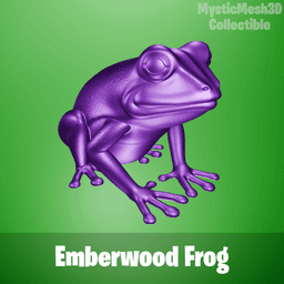 Emberwood Frog (MysticMesh3D Collectible) 3d model