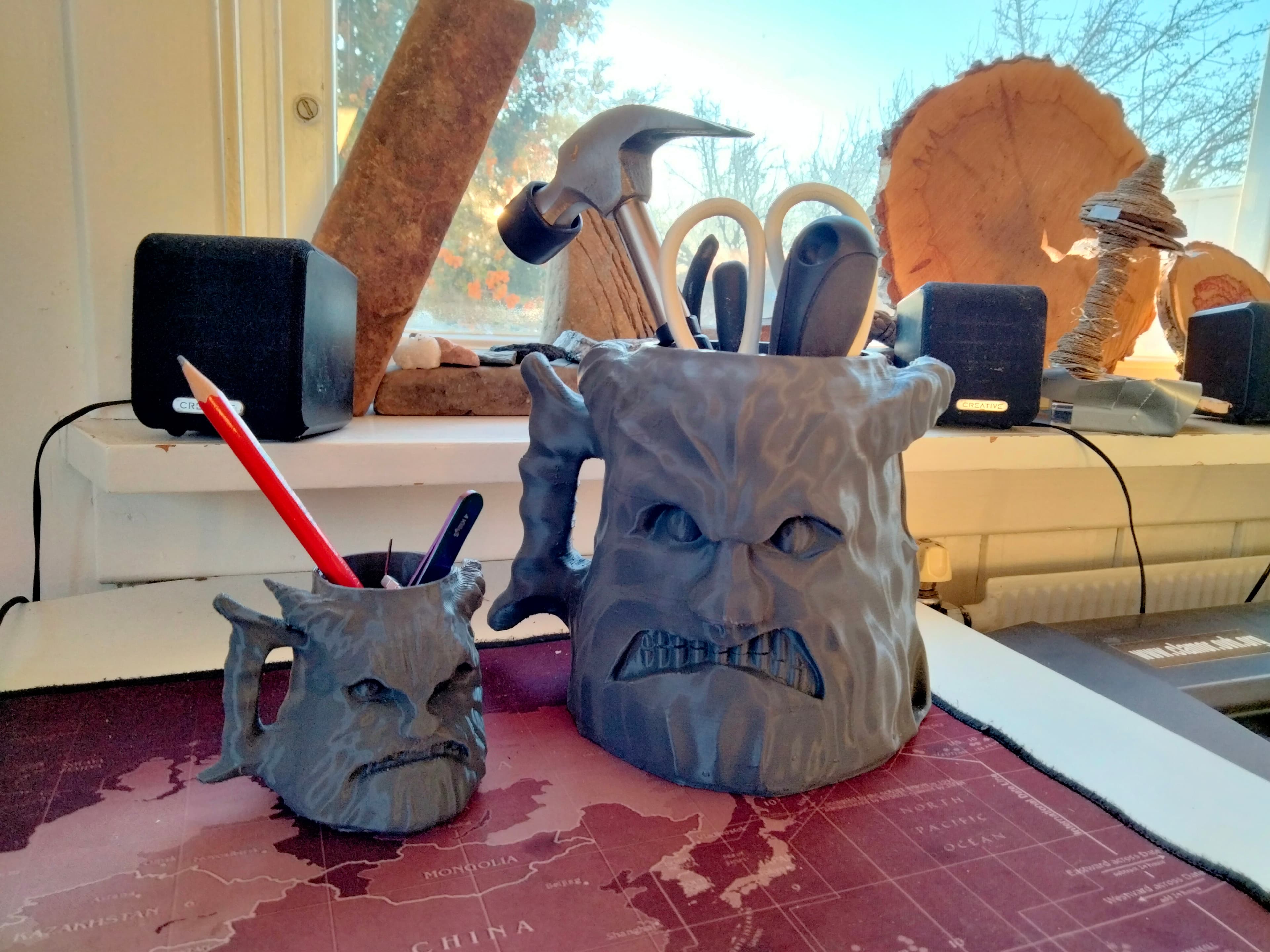 Angry Troll Norsk Tool Mug 3d model