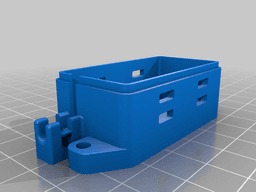 DC-DC Buck LM2596 Gehäuse / Halter /housing / holder 3d model