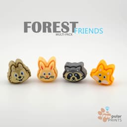Forest Friends 3d model