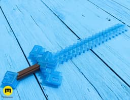 Minecraft_Sword_Smooth_Blade_Part_01_3Demon.stl 3d model