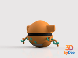 Deoxys (Normal) Ball 3d model