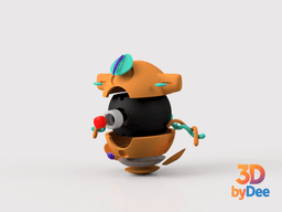Deoxys (Normal) Ball 3d model