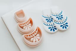 Mediterranean Inspired Clay Cutter Set 3d model