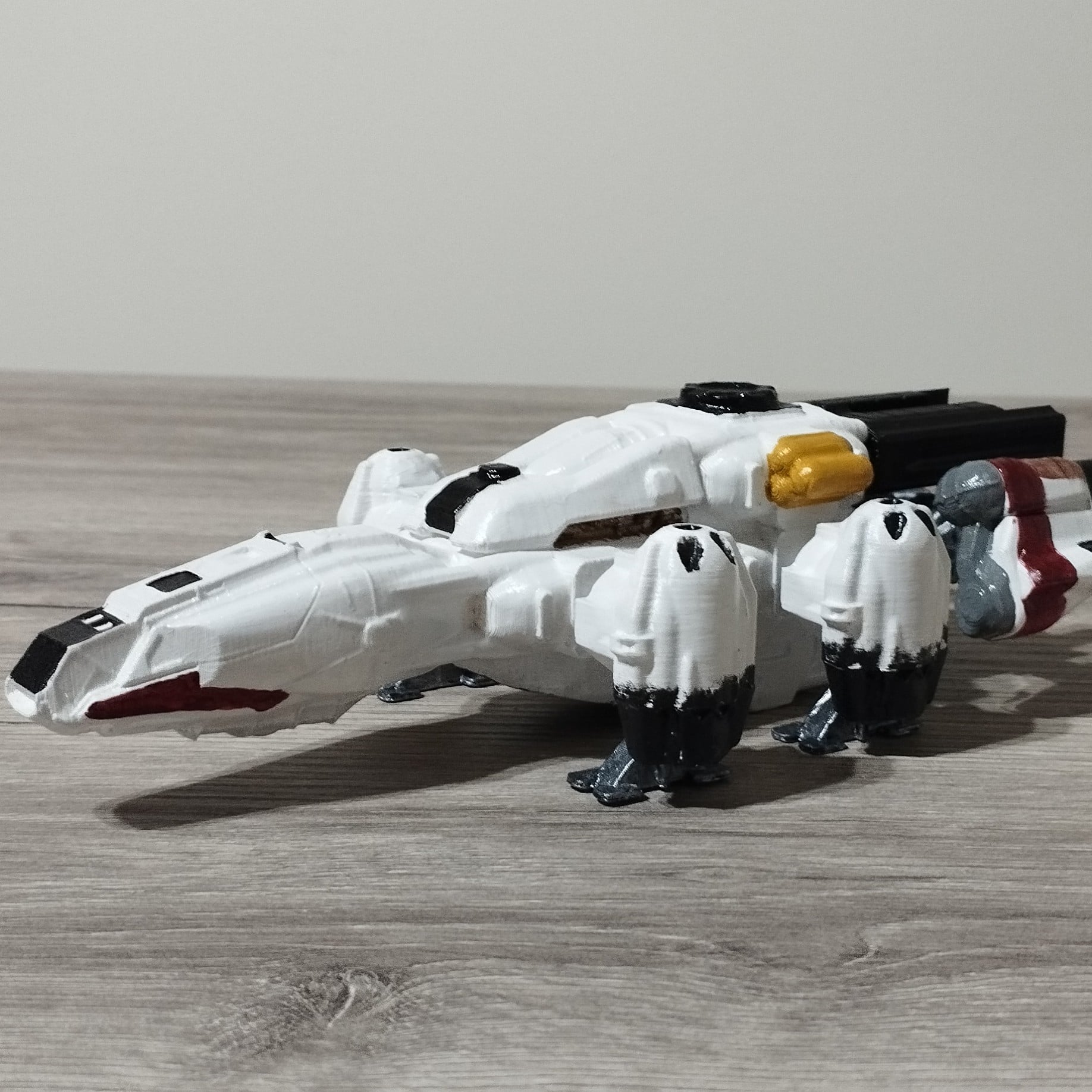 The Frontier Starship - Multipart print - DIY 3d model