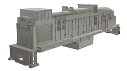 HOn3 WP&Y ALCO DL535e - Diesel Locomotive Shell 3d model