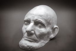 Abraham Lincoln Death Mask (Pre Supported) 3d model