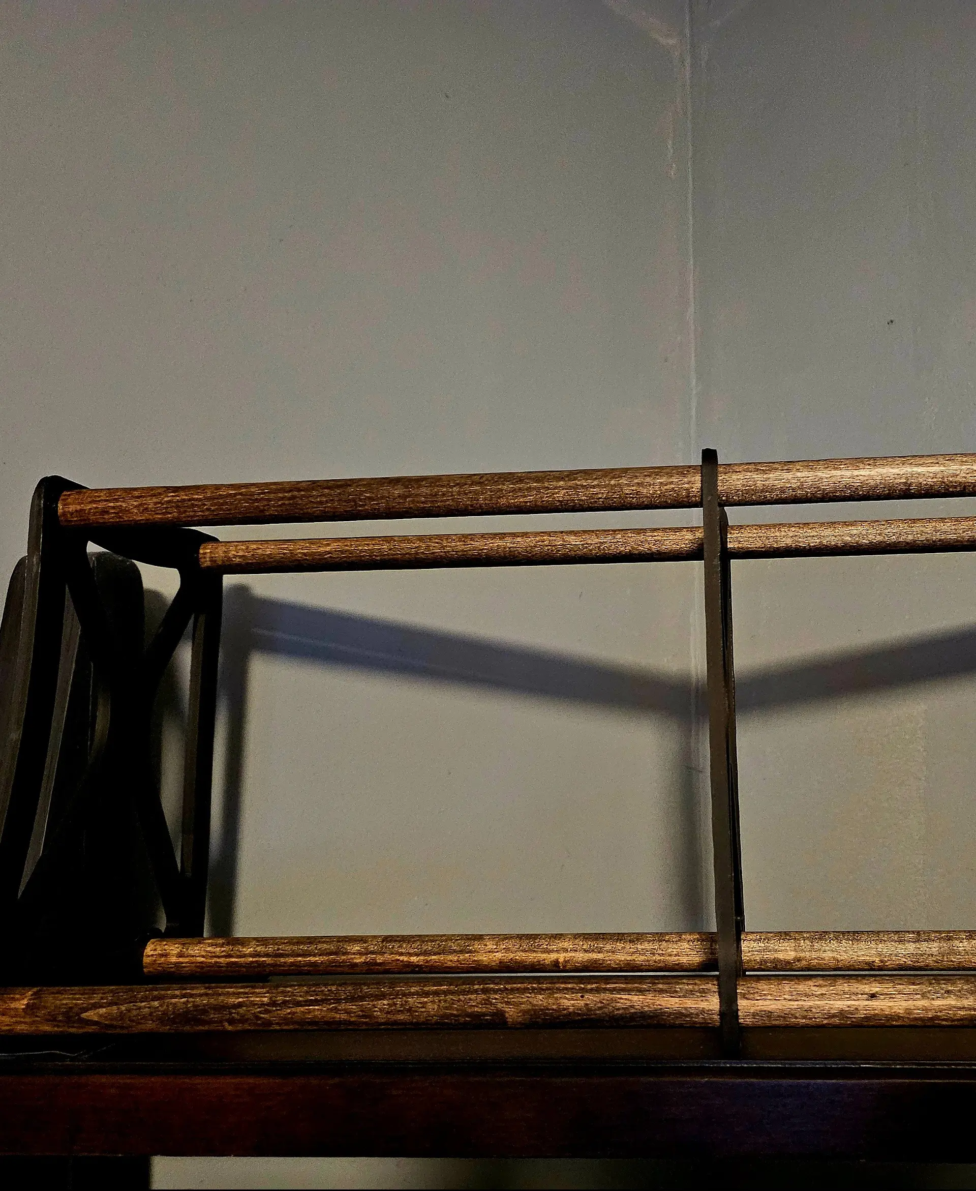Used wood dowels instead of pipe and it turned out great.