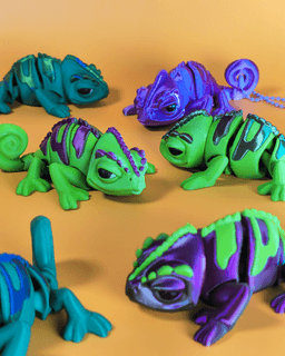 3DL Chameleon 3d model
