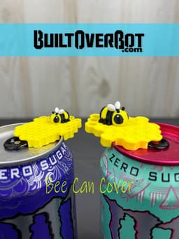 Bee Soda Can Cover 3d model