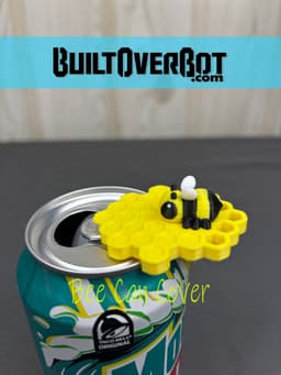 Bee Soda Can Cover 3d model