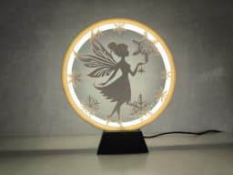Christmas Panels for Ring Lamp 3d model