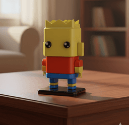 BART SIMPSON FAMILY CHARACTERS 3d model