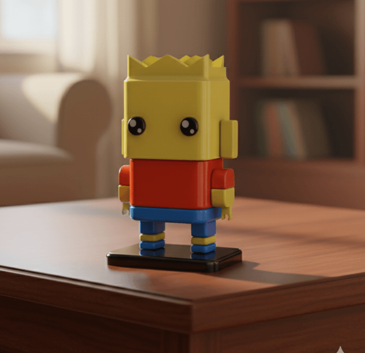 BART SIMPSON FAMILY CHARACTERS 3d model