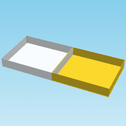 LOWER SEVEN EIGHTHS BLOCK, nestable box (v1) 3d model