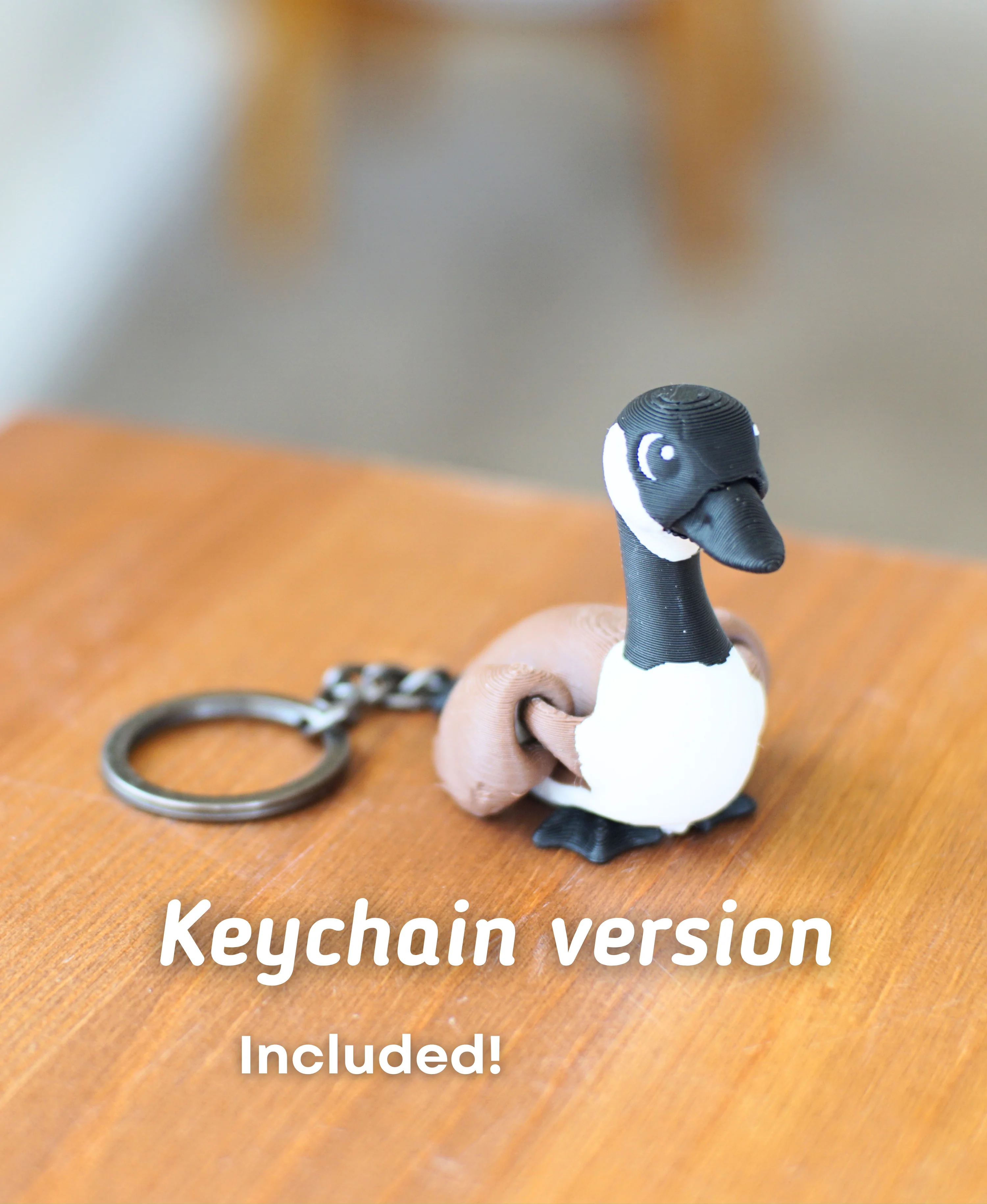 Grumpy Goose - Articulated Fidget Goose 3d model
