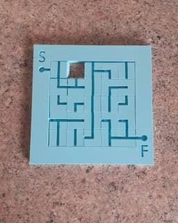 Slider Maze Level 1 3d model