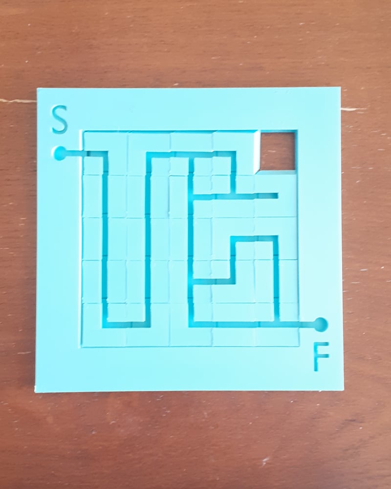 Slider Maze Level 1 3d model