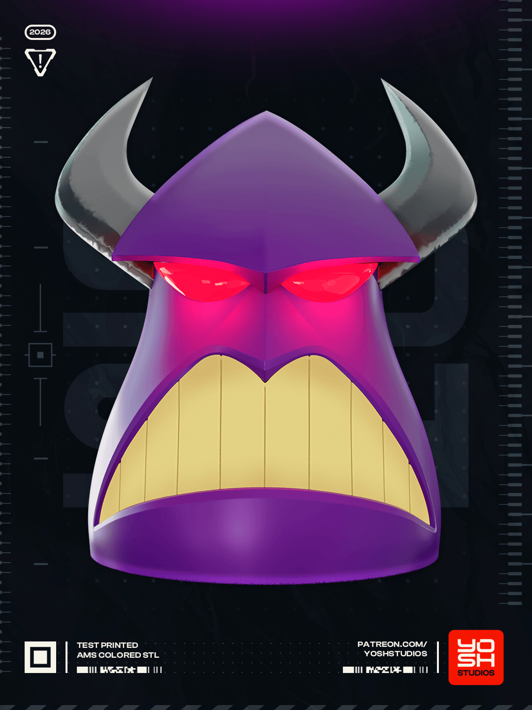Emperor Z Mask 3D Printer STL 3d model