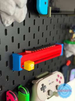 Nintendo Switch Cartridge Slider - Short (12 slots) 3d model