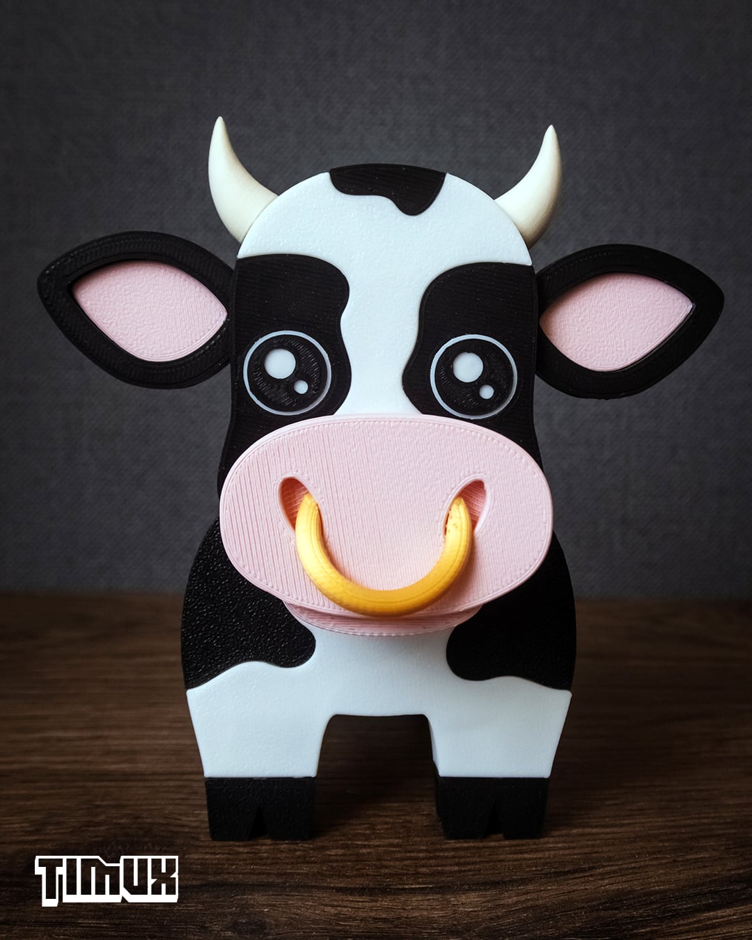 COW GLASSES HOLDER 3d model