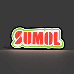 Sumol Lightbox LED Lamp 3d model