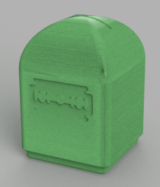 Gridfinity 1x1 sharps container.stl 3d model