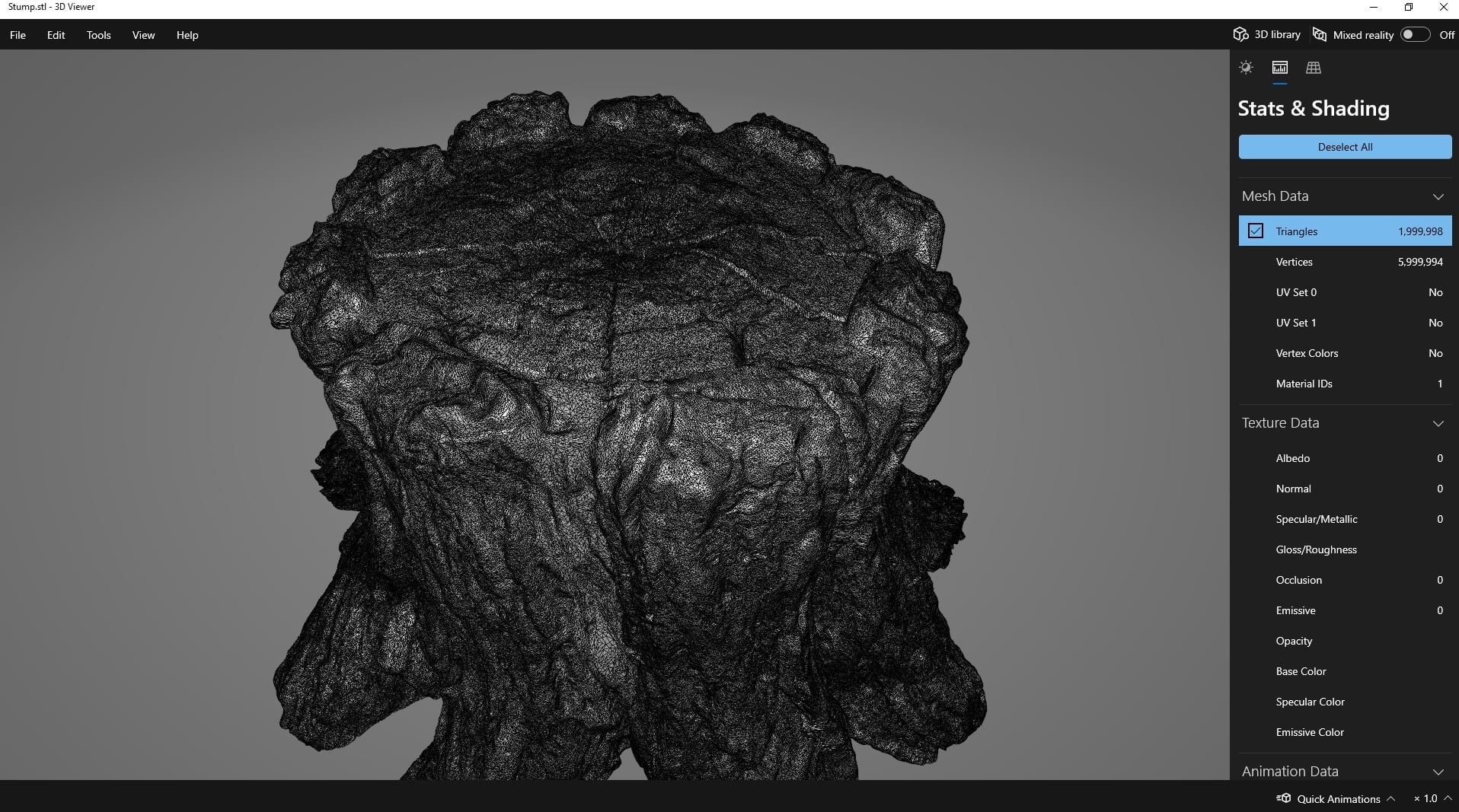 Decorative Tree Stump 3d model