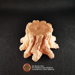 Decorative Tree Stump 3d model