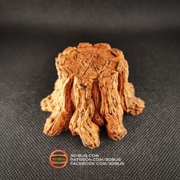 Decorative Tree Stump 3d model