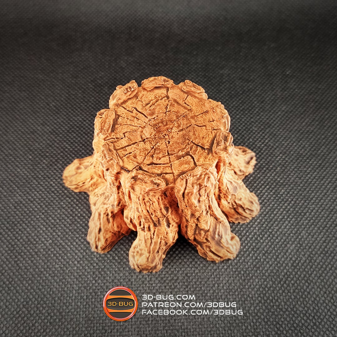 Decorative Tree Stump 3d model