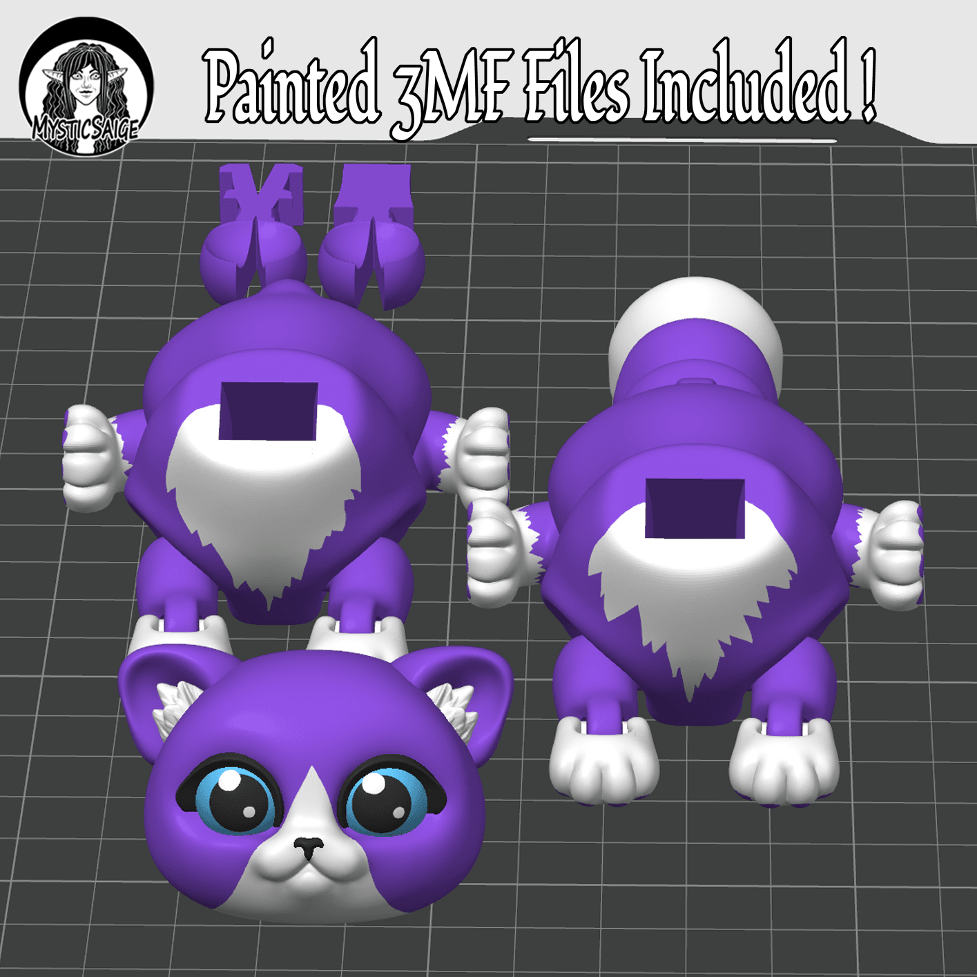 Munchkin Cat 3d model