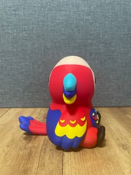 Parrot 3D Model Pen Holder – Multi-Part 3D Print Desk Organizer 3d model
