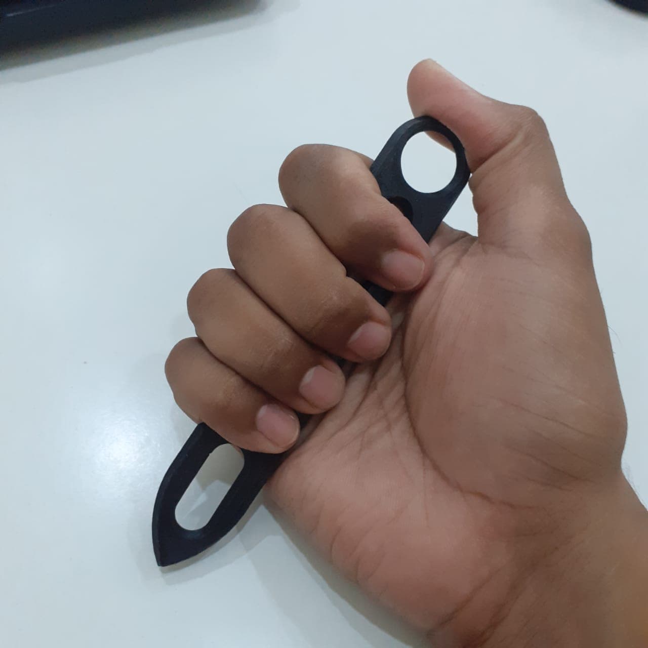 Kubotan handheld self-defense tool. 3d model