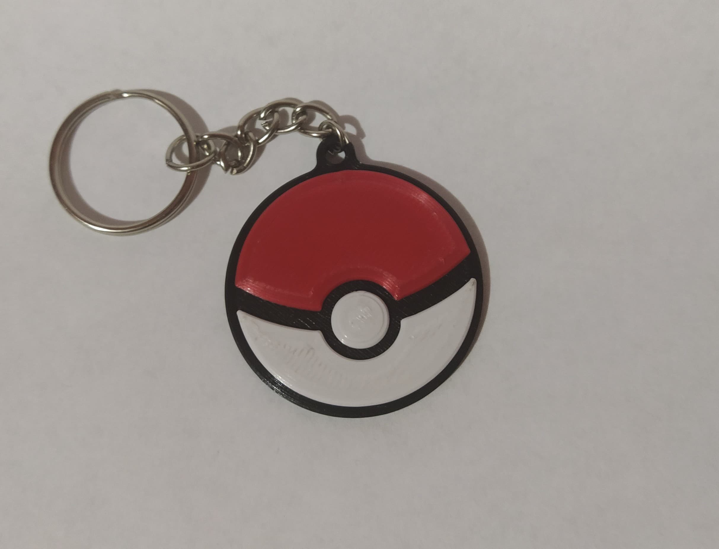 Pokeball keychain - Pokeball Keychain / Llavero Pokéball - 3d model