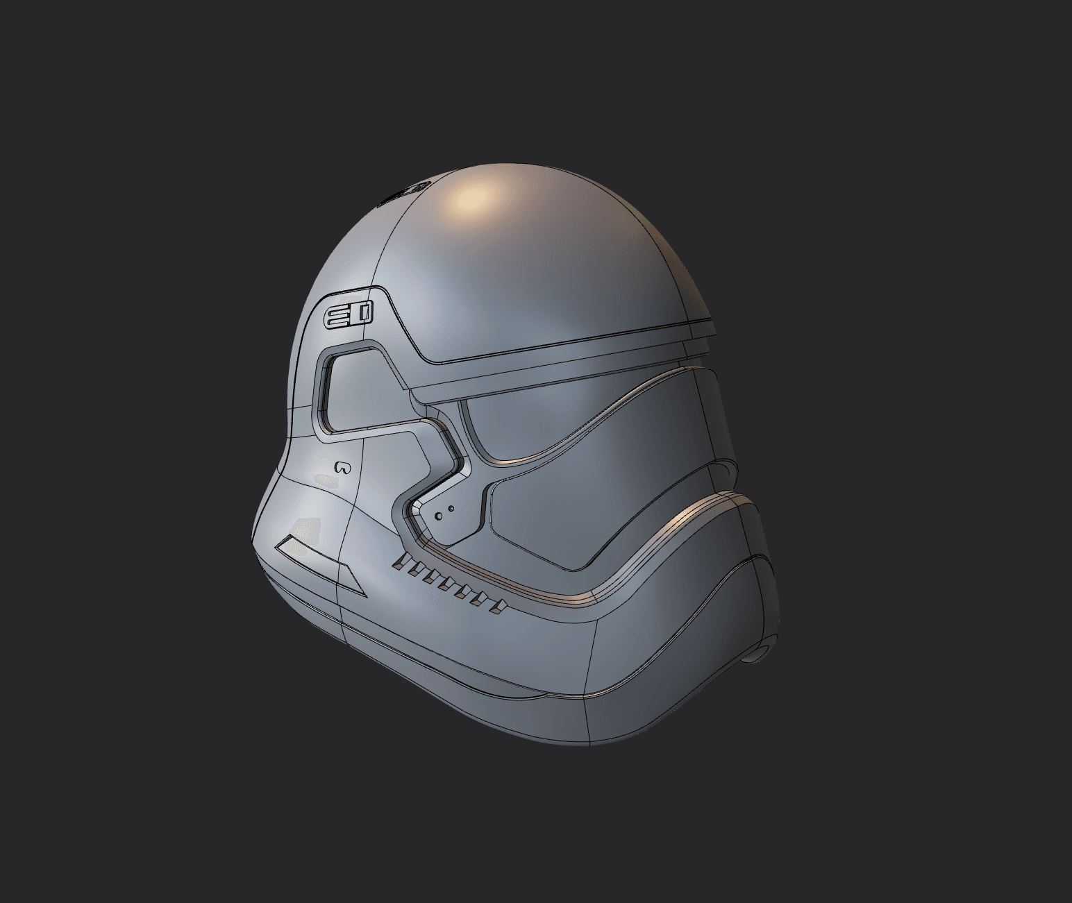 Star Wars Stormtrooper Helmet.3mf 3d model