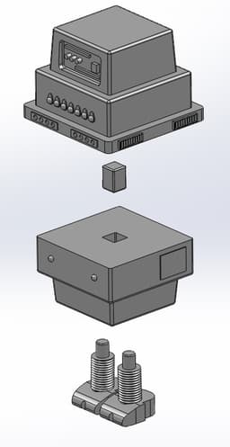 Star War inspired Scale Gonk Droid 3d model