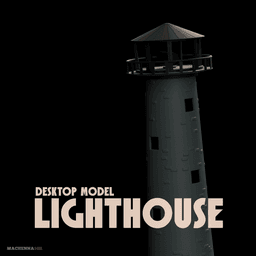 Lighthouse | Desktop Model 3d model