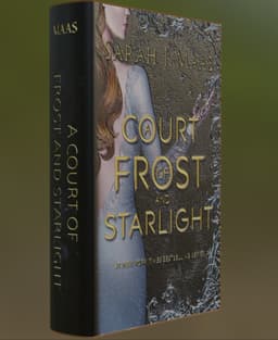 A Court of Frost and Starlight - Book Litho 3d model