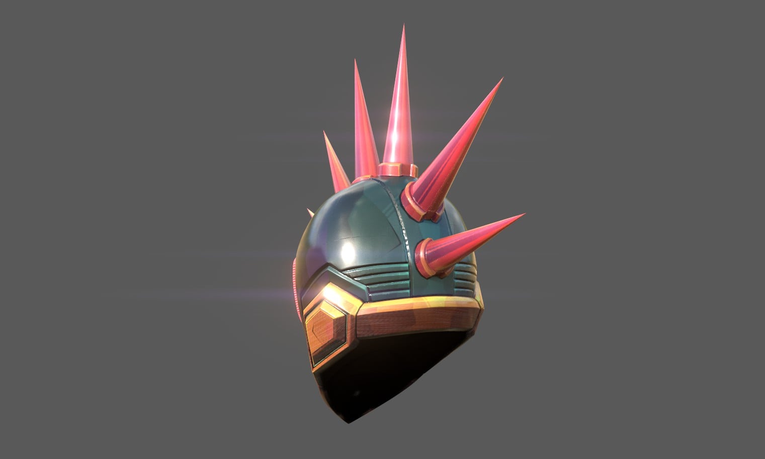 Marvel Rivals Spider Punk Helmet 3d model