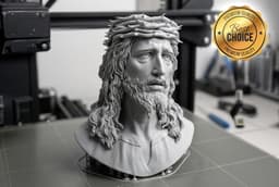 Jesus Christ Realistic Bust 3d model