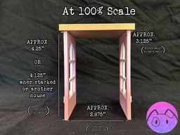 Stacking Nendo Stand - House 2 3d model