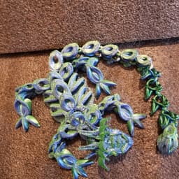Shakaworld3D Twisted Rope Dragon Lizard 180mm X 180mm 3d model